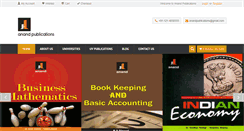 Desktop Screenshot of anandpublications.org